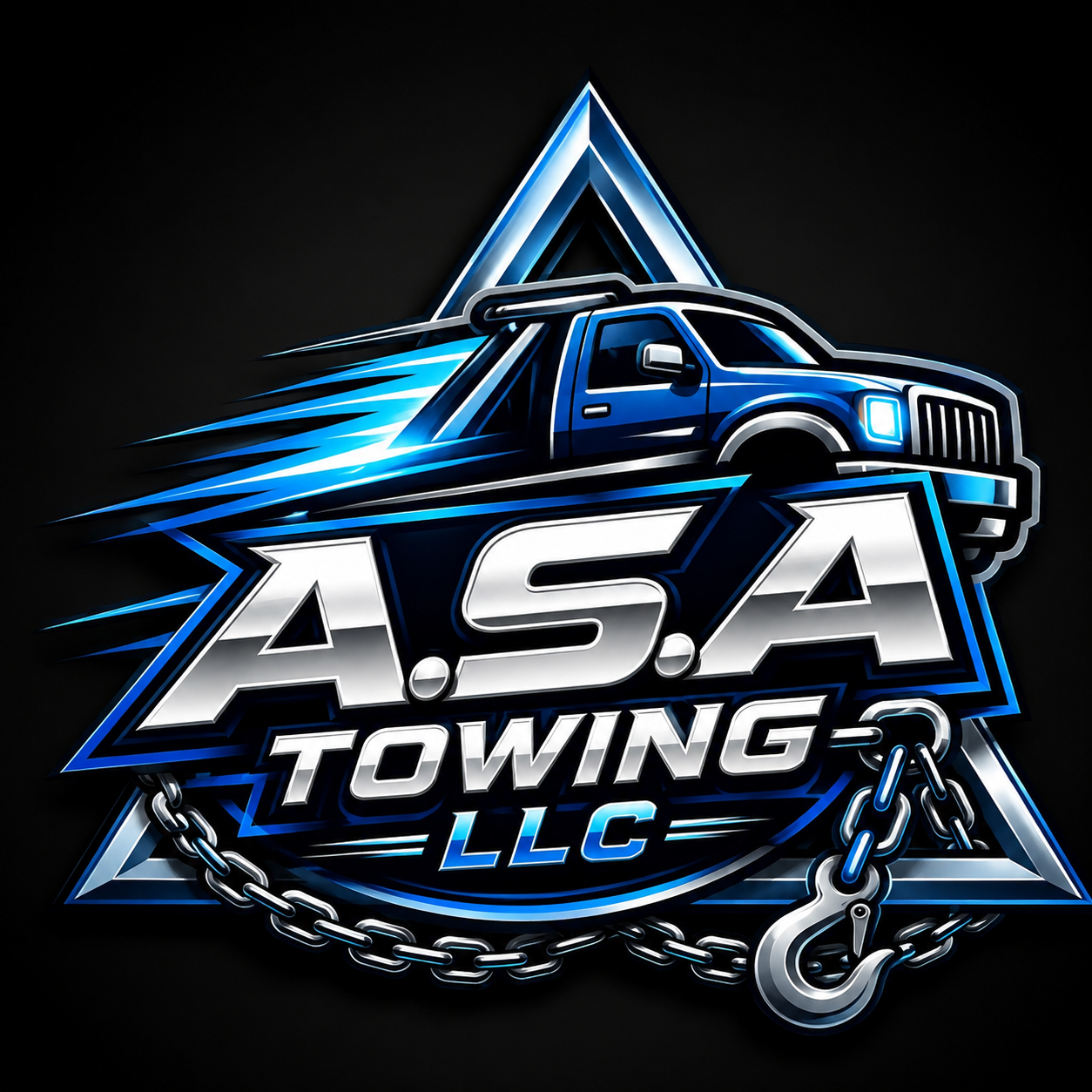 A.S.A Towing LLC official logo